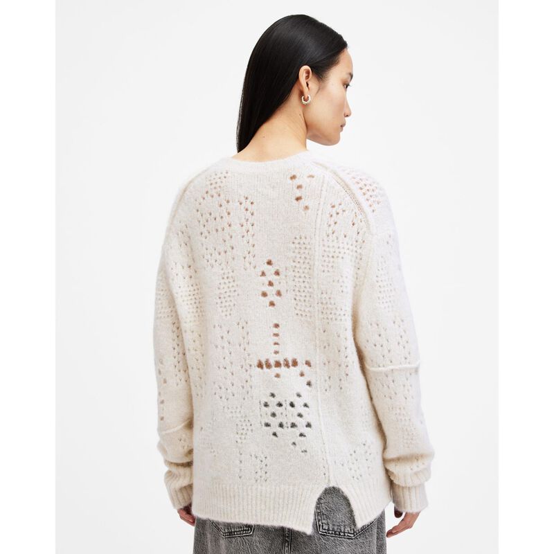 AllSaints Winnie Crew Neck Jumper image number 5